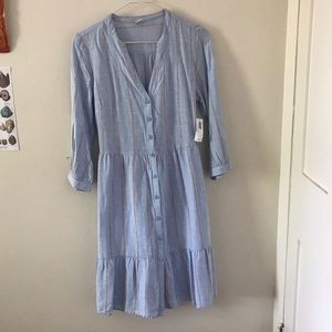 Old Navy Stripped Drop-Seam Dress